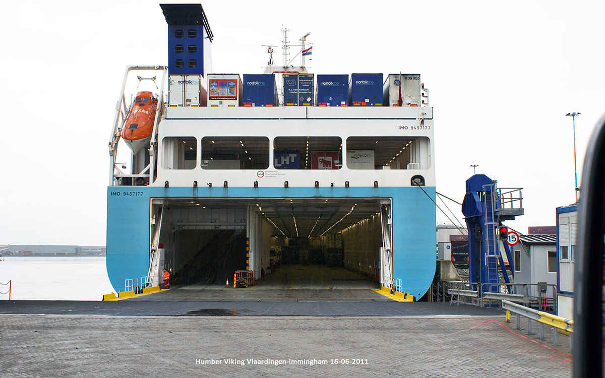 DFDS Humber Viking Vlaardingen 16 juni 2011